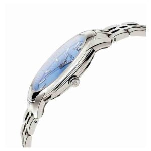 Versace Men’s Quartz Swiss Made Silver Stainless Steel Blue Dial 42mm Watch VELQ00419